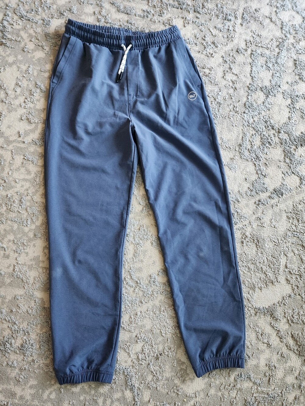 Vineyard Vines Navy Performance Joggers with Drawstring